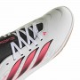 Adidas Predator Club IN Sala J - Branco/Vermelho/Preto